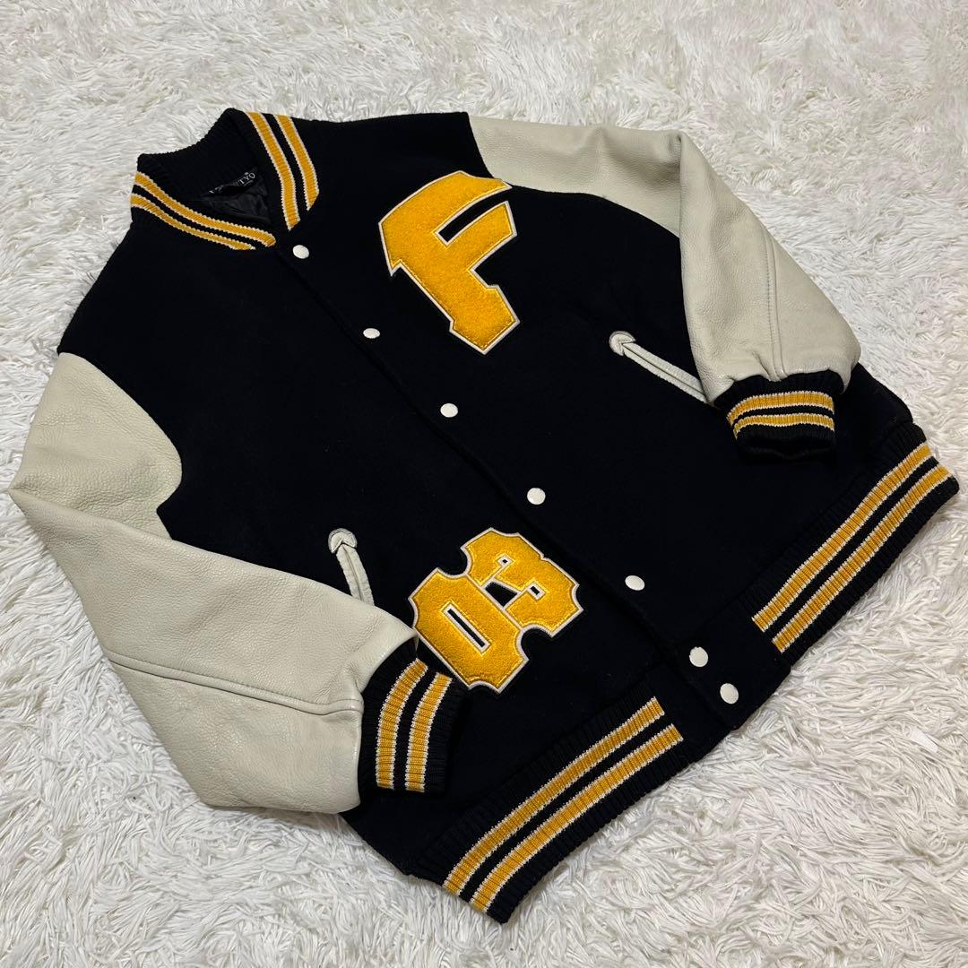 値下げ FAT スタジャン ストリート ワッペン 刺繍 スタジアム ジャンパー