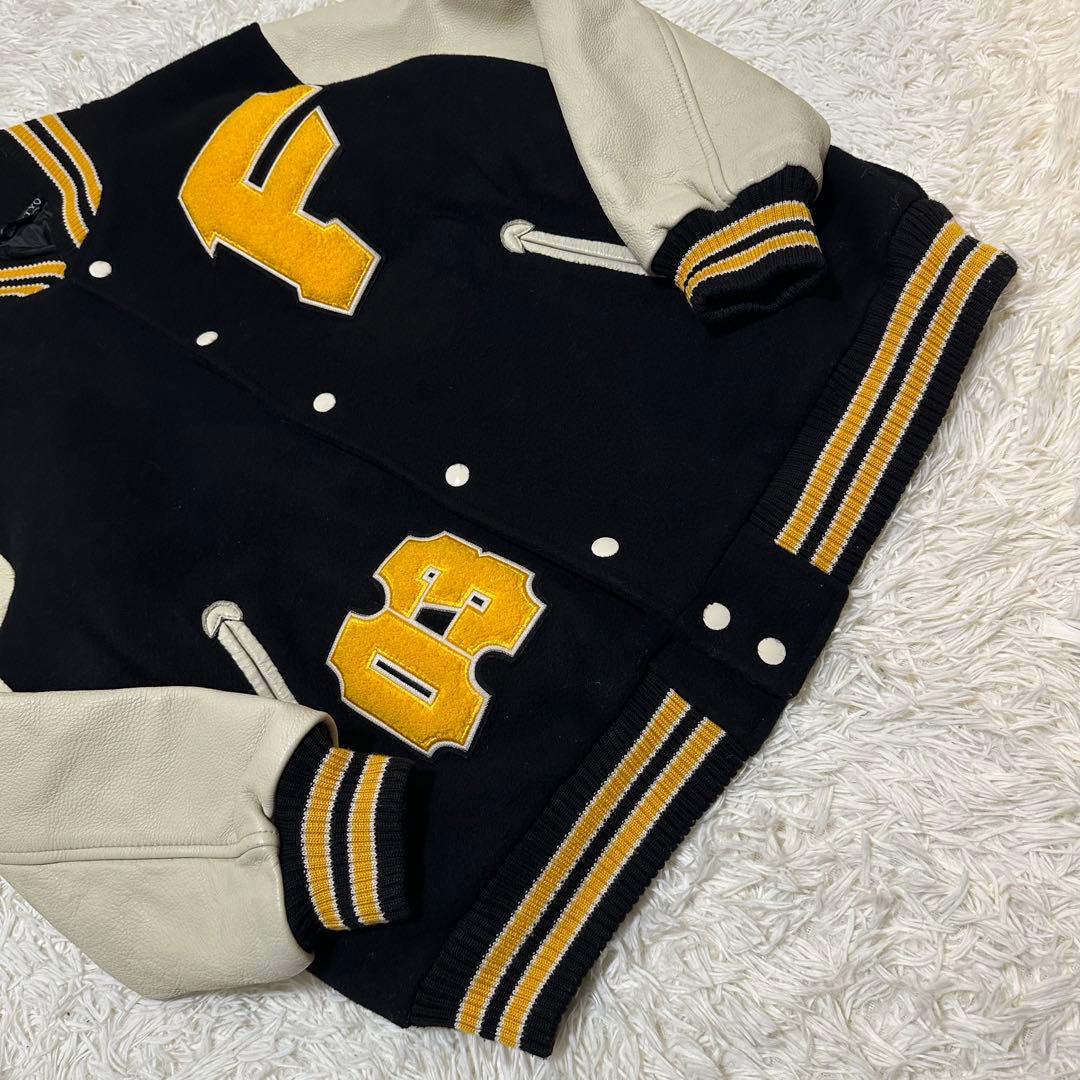 値下げ FAT スタジャン ストリート ワッペン 刺繍 スタジアム ジャンパー