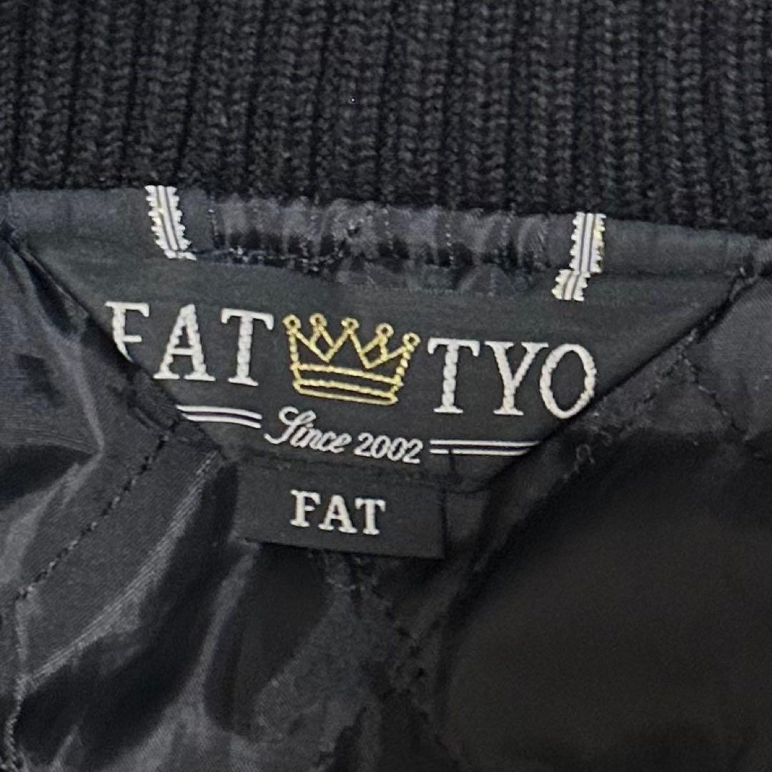 値下げ FAT スタジャン ストリート ワッペン 刺繍 スタジアム ジャンパー