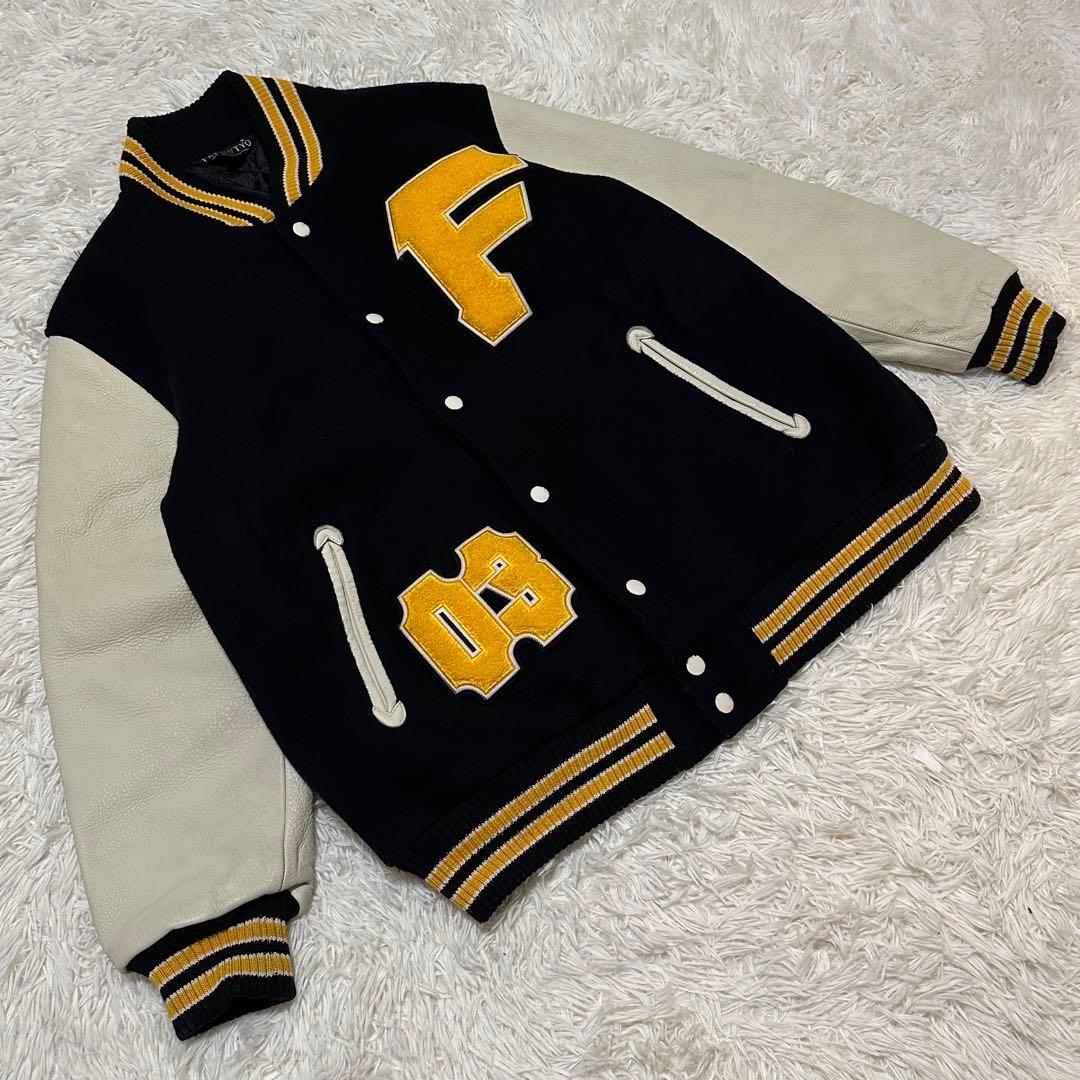 値下げ FAT スタジャン ストリート ワッペン 刺繍 スタジアム ジャンパー