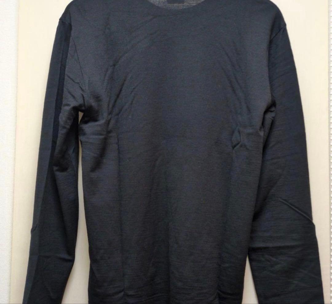 comme des garcons コムデギャルソンロゴ入り長袖シャツ