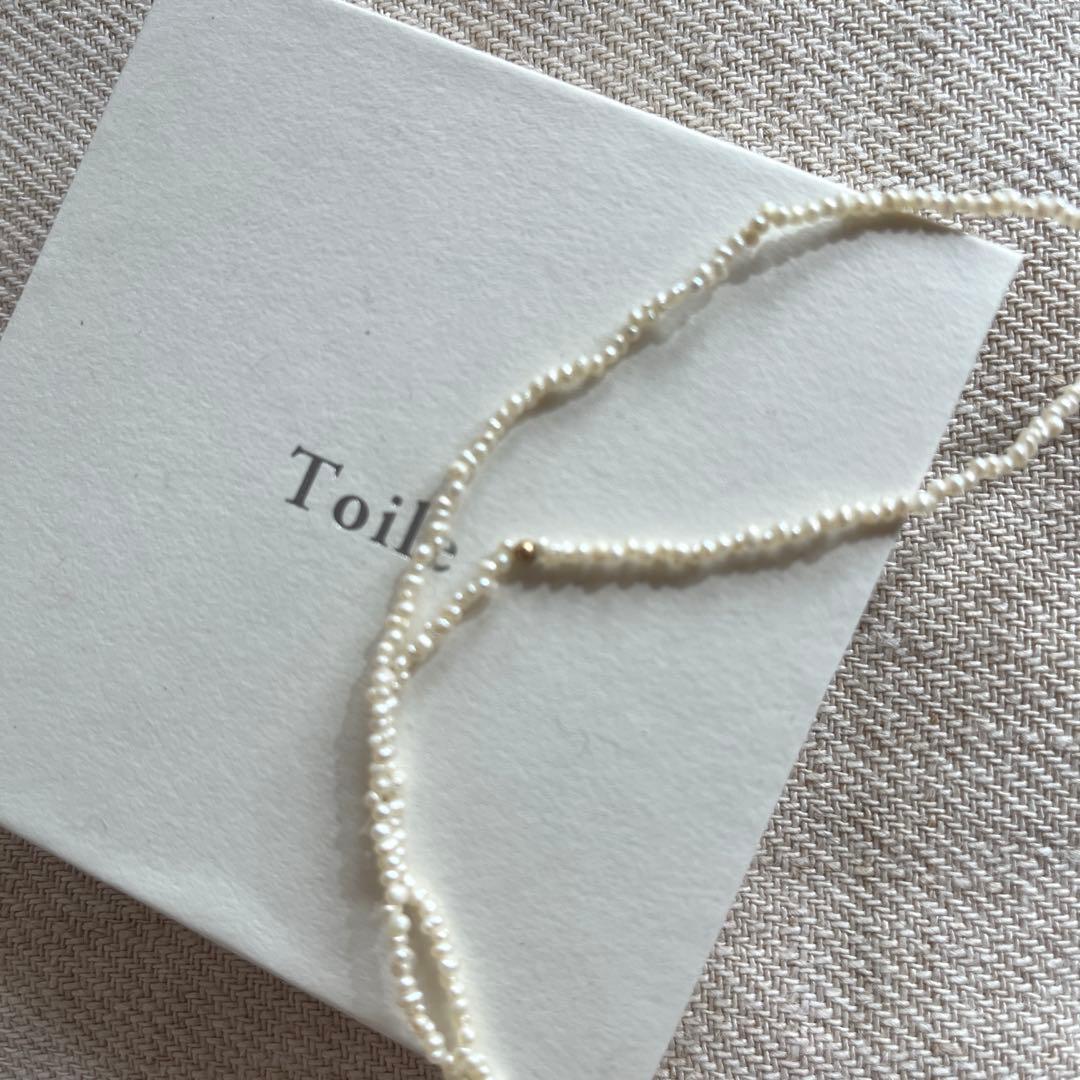 toile トワレ　ネックレス　Atelier d’antan