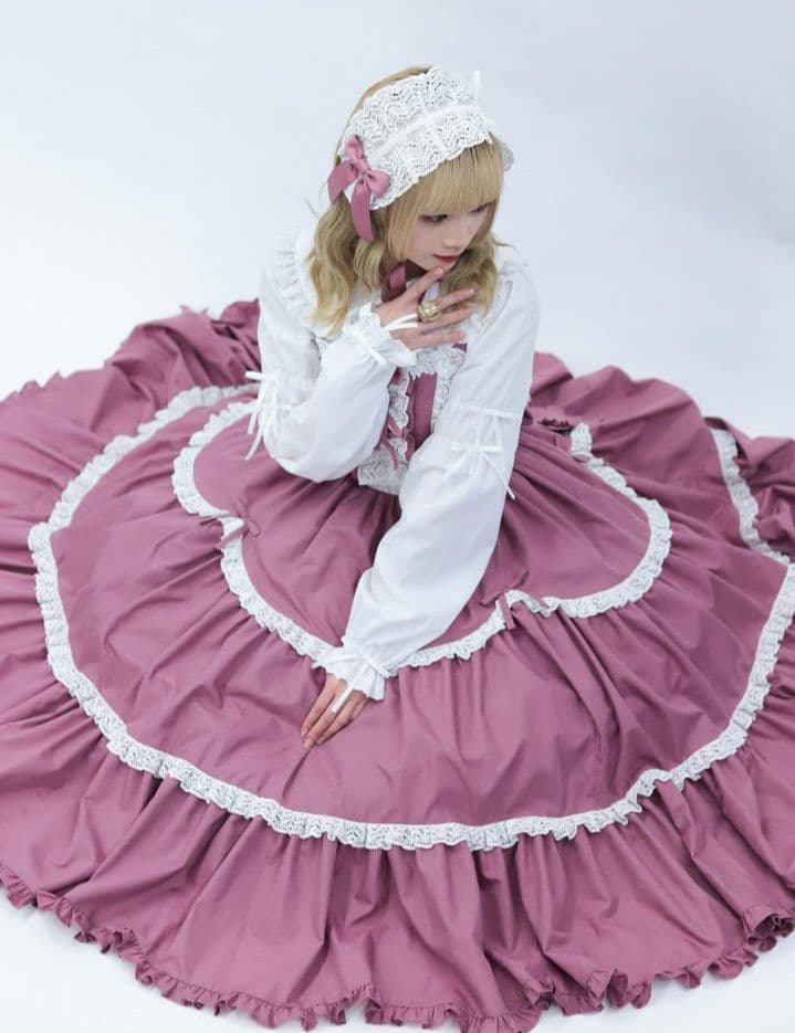 Chalmiere　シャルミエール　クラシックドールジャンスカセット　ピンク