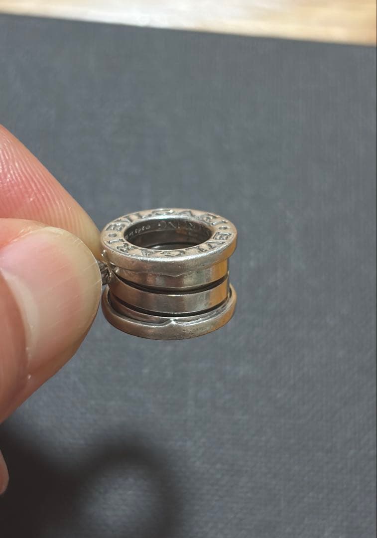 ブルガリ　BVLGARI B.zero1 キーチェーン　キーホルダー　SV925