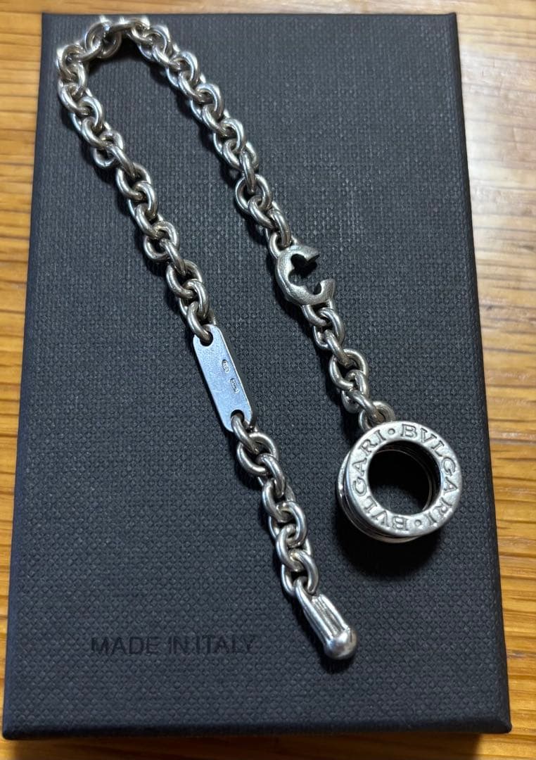 ブルガリ　BVLGARI B.zero1 キーチェーン　キーホルダー　SV925