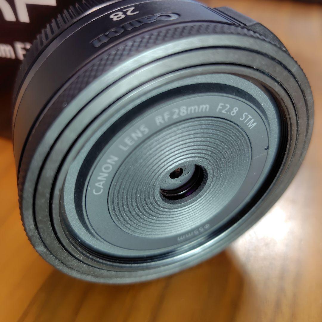 中古美品 Canon RF 28mm F2.8 STM 単焦点レンズ