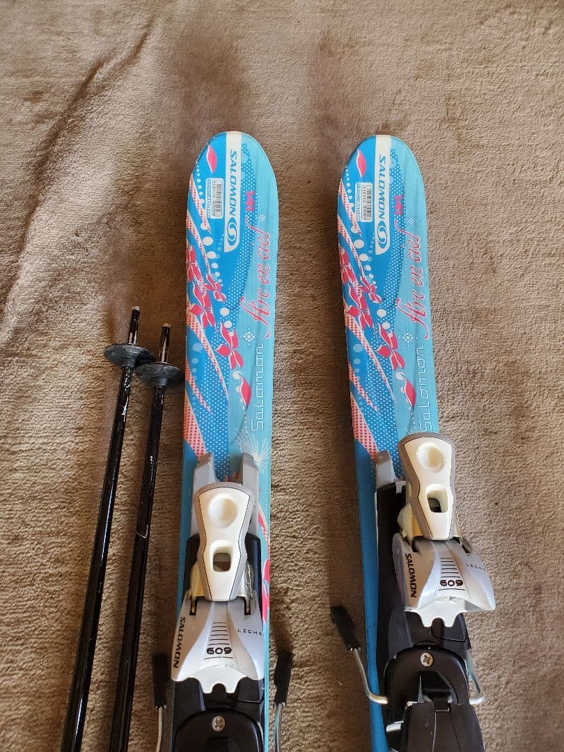 salomonカービング141ブーツ24～24.5ストック　セット