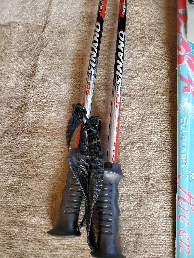 salomonカービング141ブーツ24～24.5ストック　セット