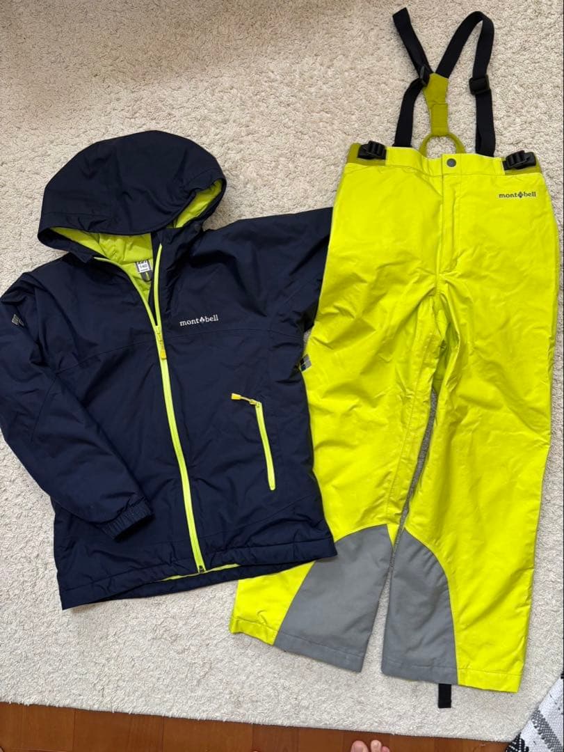 子供用スキーウェア モンベル　140 mont-bell