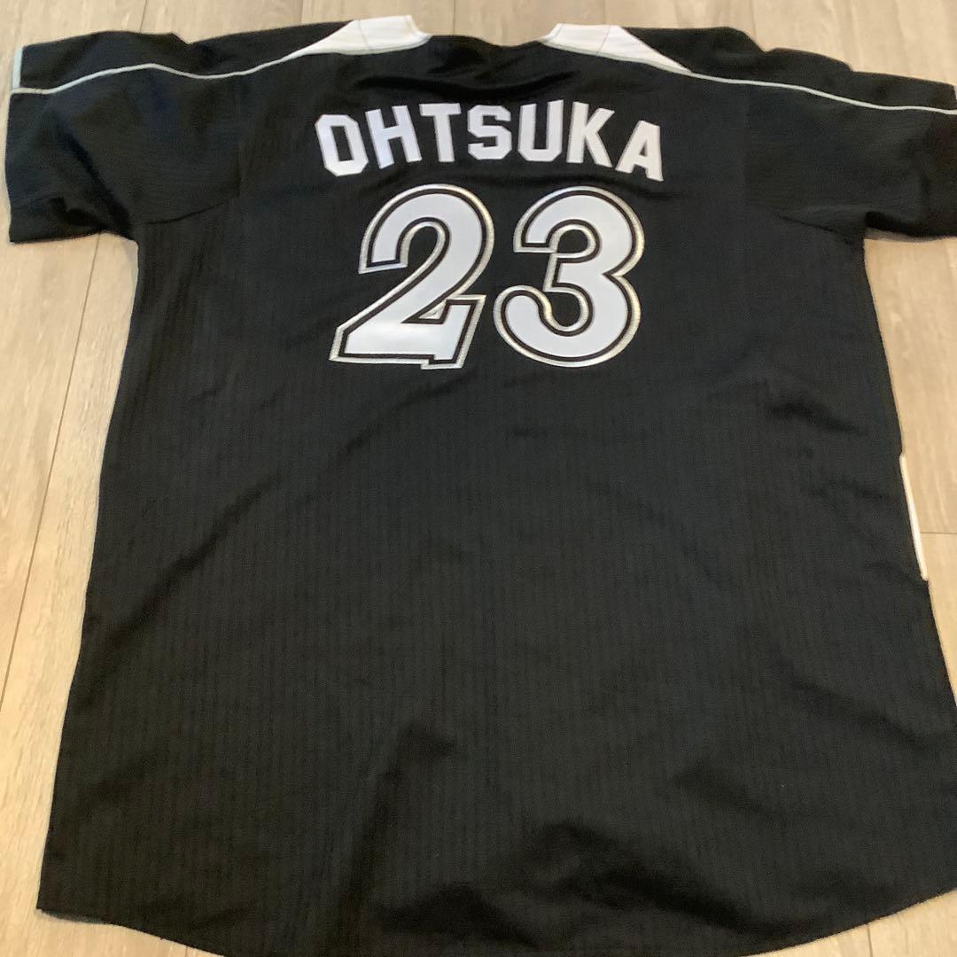 千葉ロッテマリーンズ　大塚明　ビジターユニフォーム　フリーサイズ