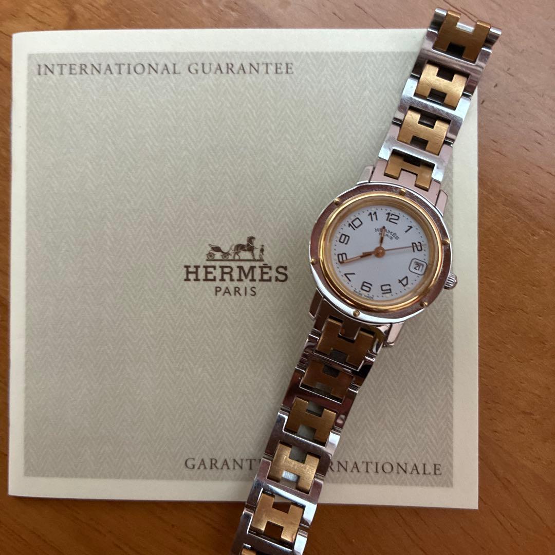 エルメス時計HERMES CL4.220クリッパーレディース