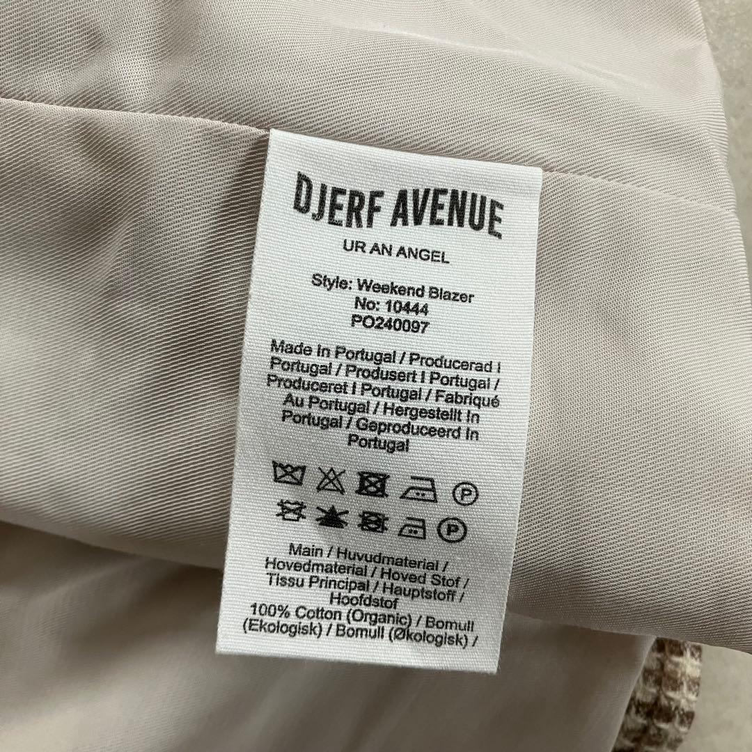 【DJERF AVENUE】Weekend Blazer Checked Oat