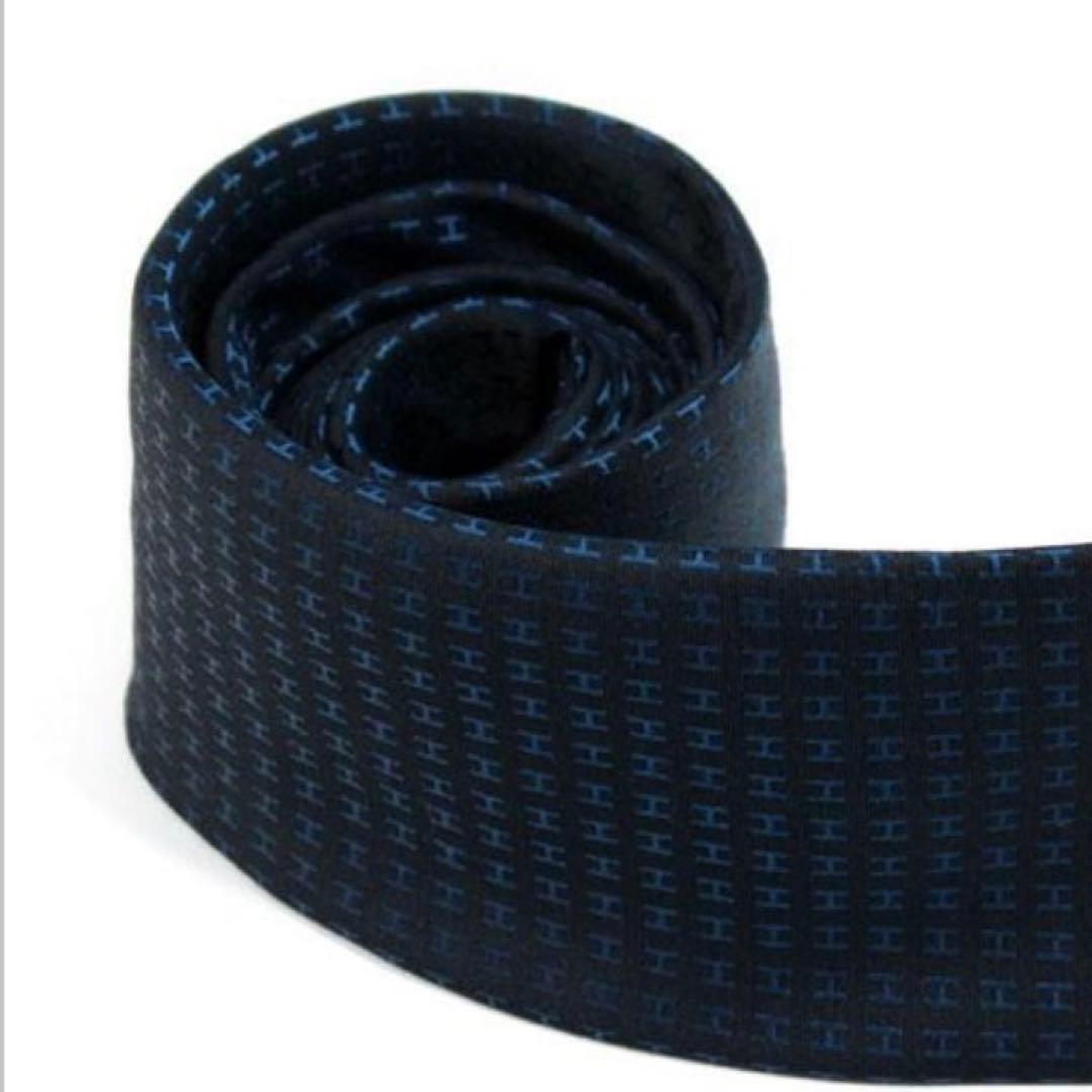 HERMES ネクタイ　ファソネH 美品　H織り