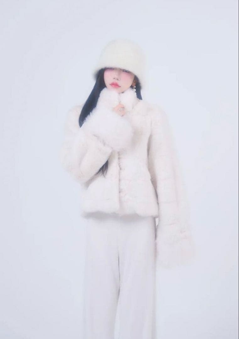 BELEAR MIMI ベリアミミ　ボリュームファーコート