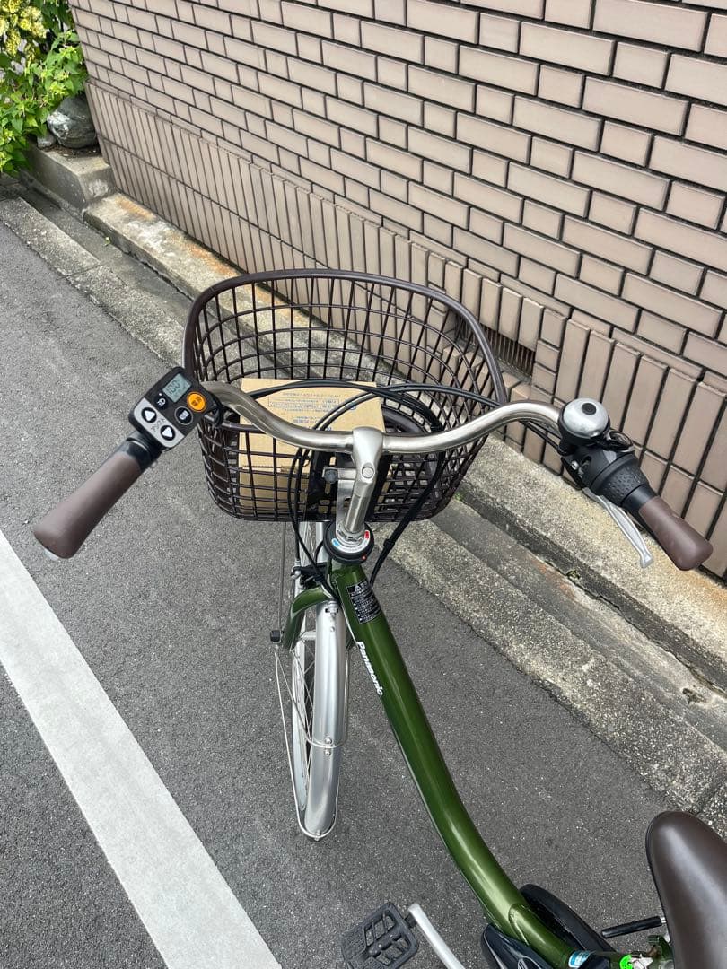 【新品に近い状態】パナソニック電動アシスト自転車です^_^