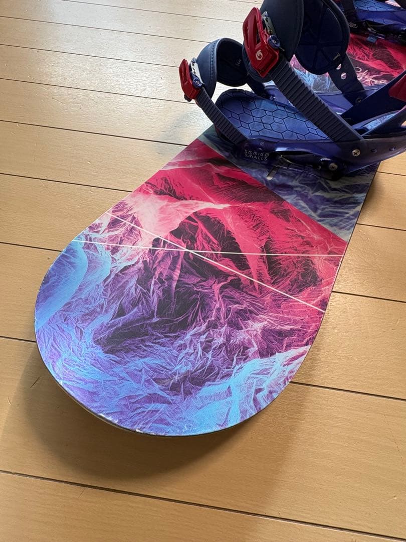 BURTON 130cm スノーボード ヴィンディングセット