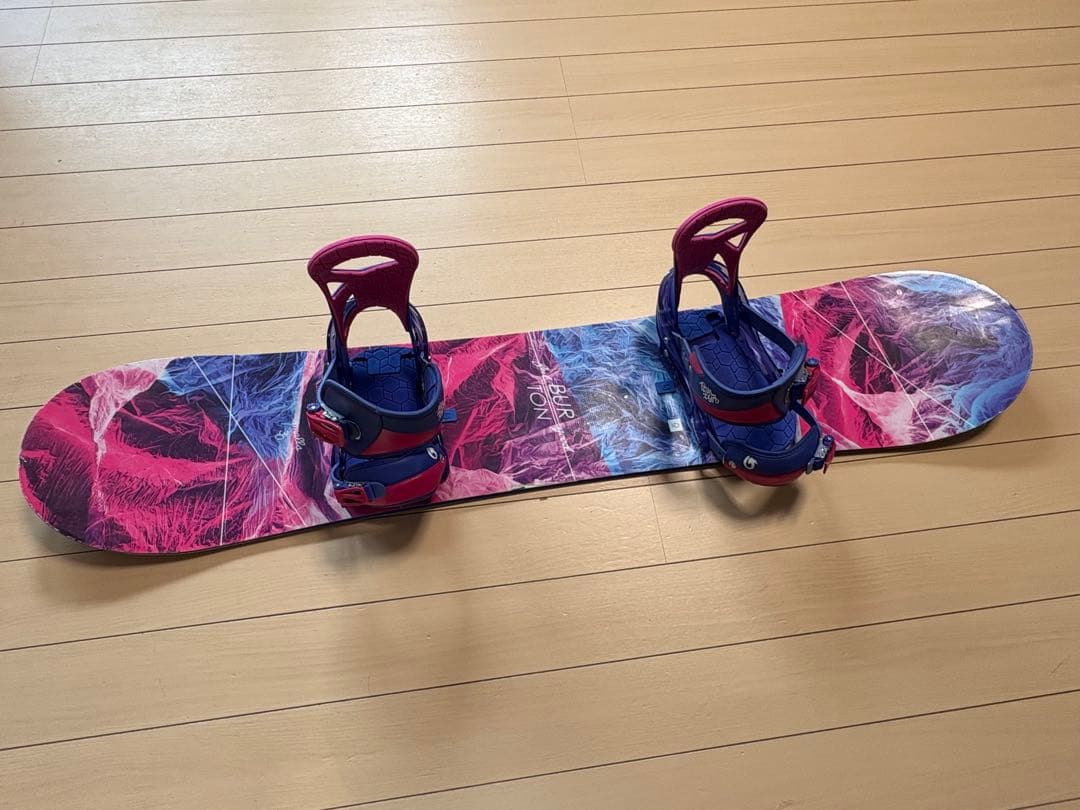 BURTON 130cm スノーボード ヴィンディングセット