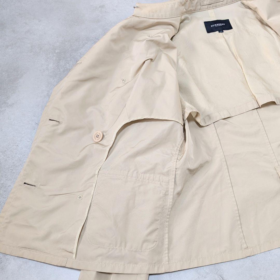 【XXLサイズ】バーバリーロンドン ショートトレンチコート 44 ベージュ