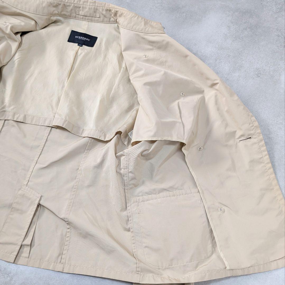 【XXLサイズ】バーバリーロンドン ショートトレンチコート 44 ベージュ
