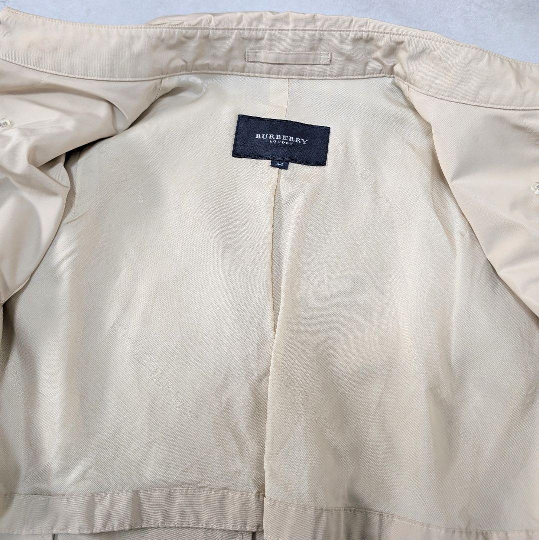 【XXLサイズ】バーバリーロンドン ショートトレンチコート 44 ベージュ