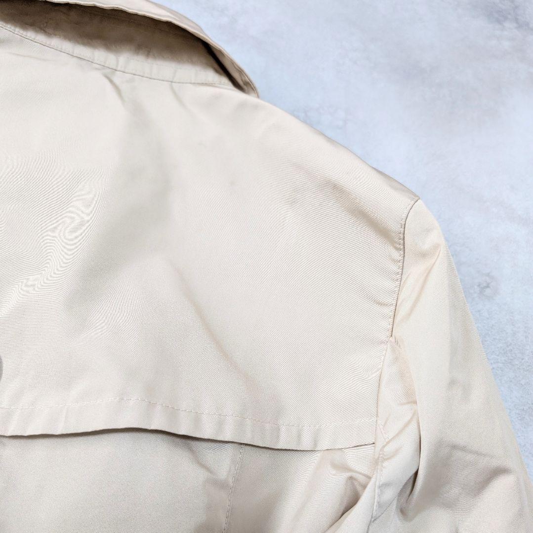 【XXLサイズ】バーバリーロンドン ショートトレンチコート 44 ベージュ