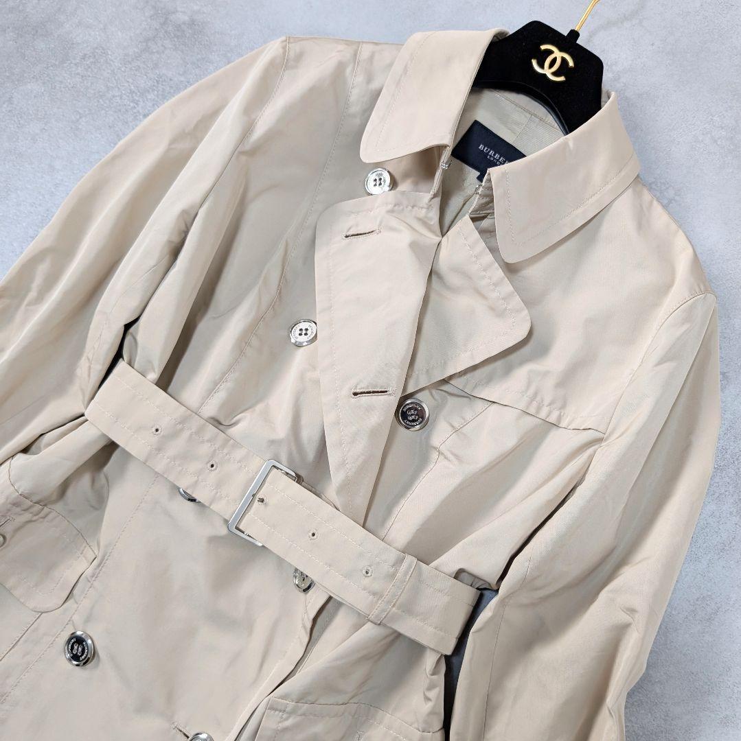 【XXLサイズ】バーバリーロンドン ショートトレンチコート 44 ベージュ