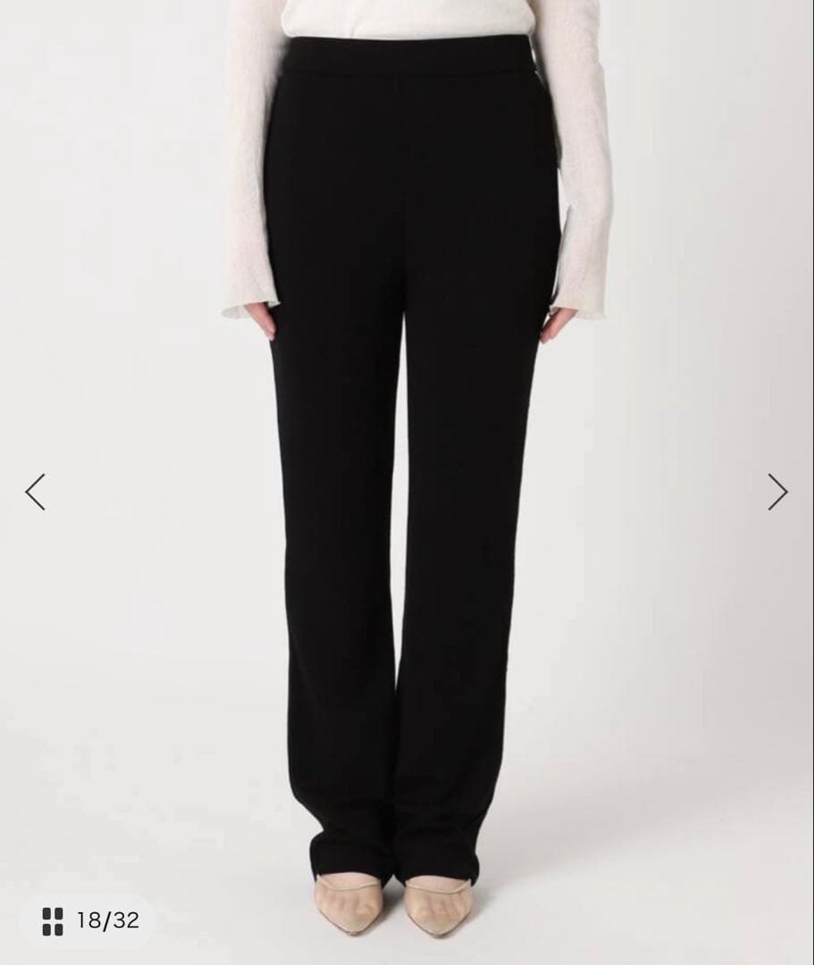 Plage 18G スムース パンツ　新品未使用