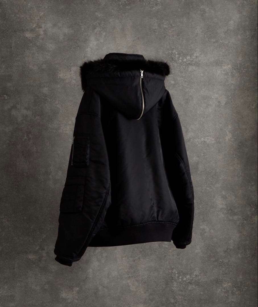 ADRER N2B フライトジャケット ブラック 新品・未使用 L ダウン