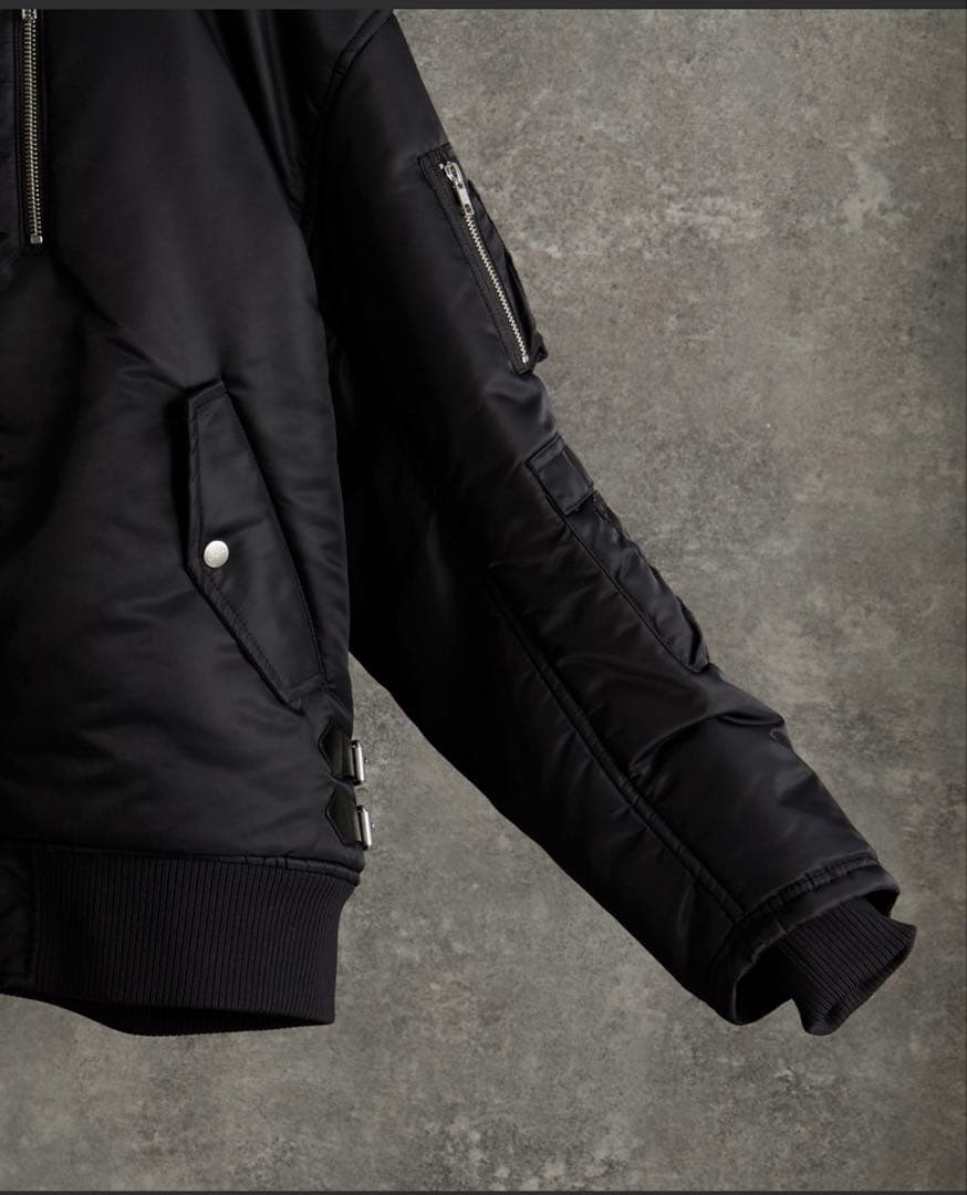 ADRER N2B フライトジャケット ブラック 新品・未使用 L ダウン