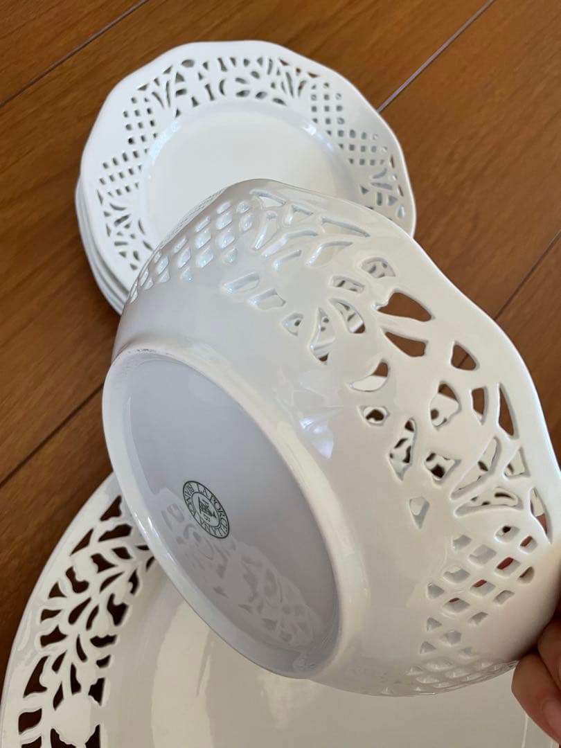 ラ・ポルチェラーナビアンカ　テーブルウェア