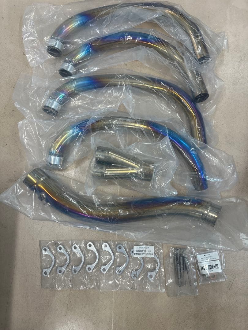 K-Factory CLR-R フルエキゾーストパイプ