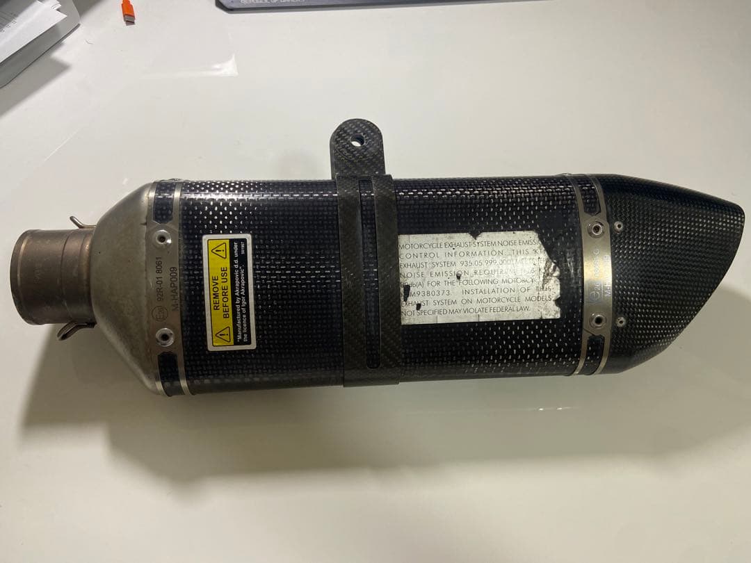 KTM DUKE RC 125 250 390 AKRAPOVICマフラー