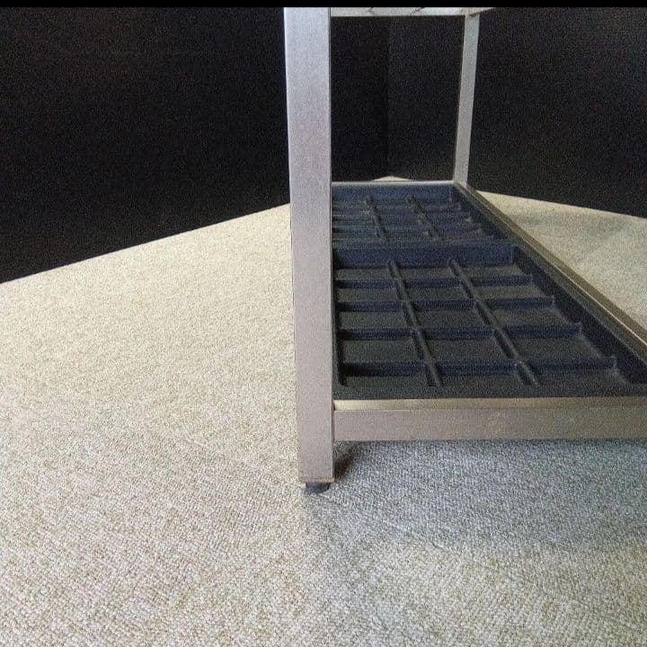 傘立て 30本用 業務用 コクヨ フレームタイプ アルミ アジャスター付