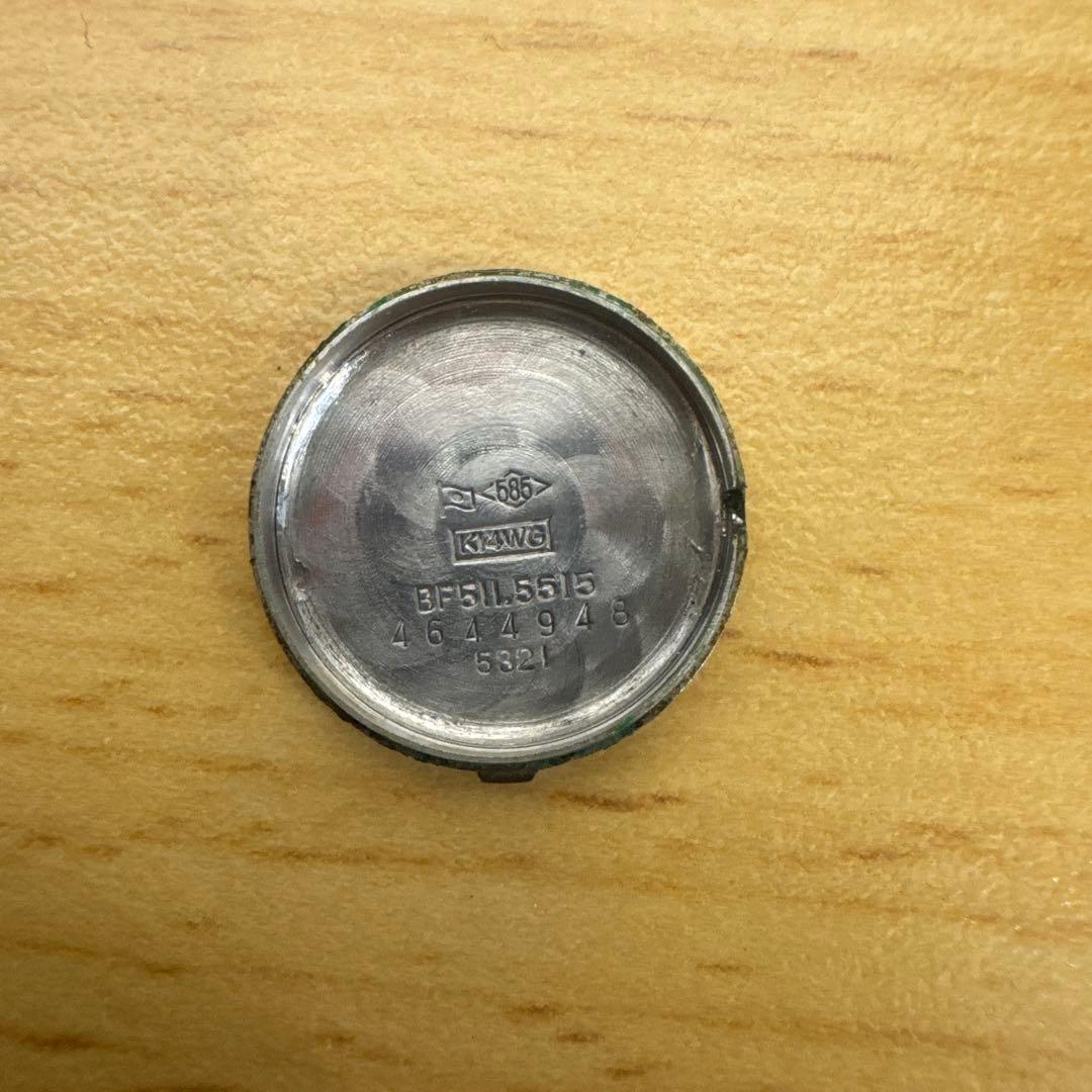 Omega 手巻き時計 シルバー メッシュバンド　オメガ　Ω K14WG