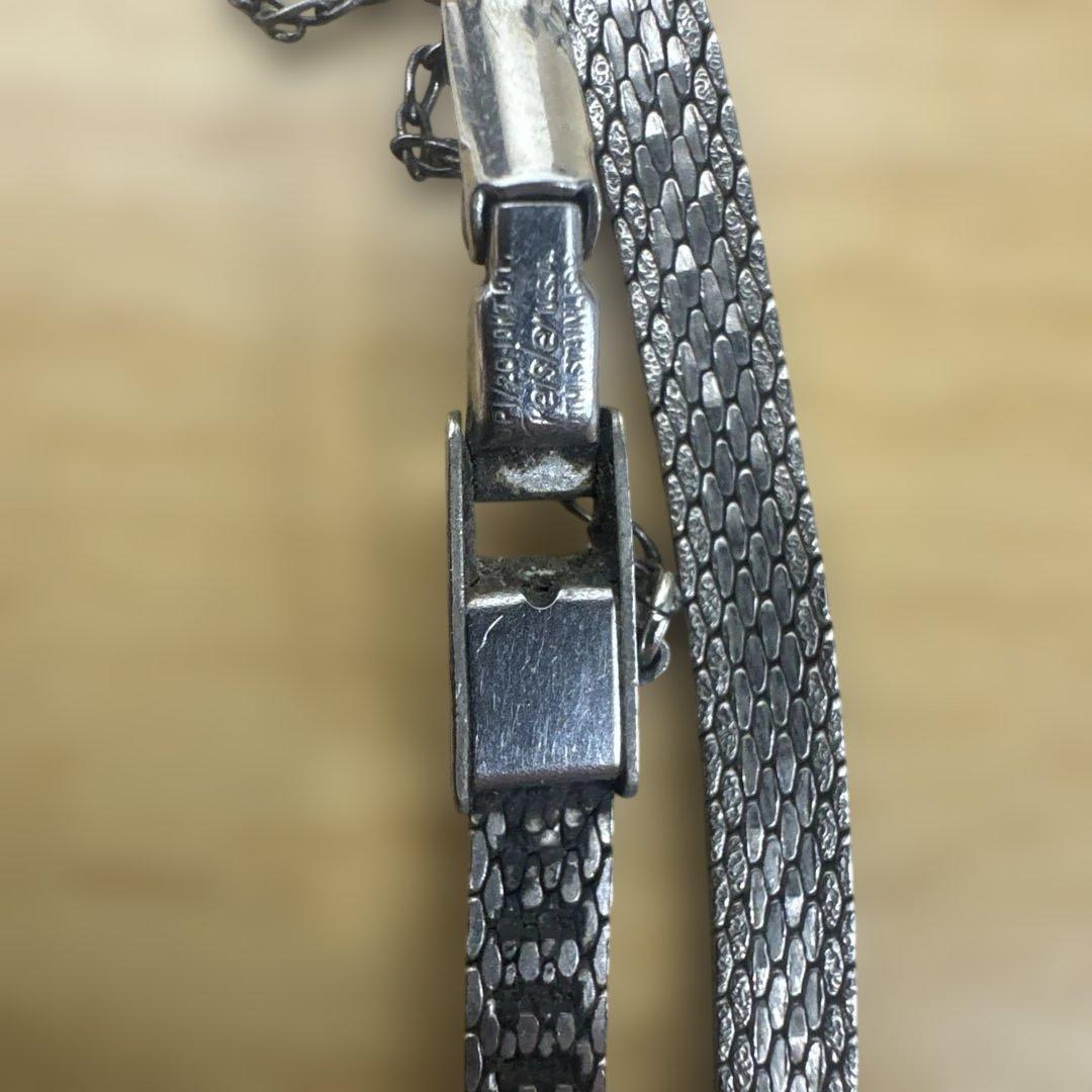 Omega 手巻き時計 シルバー メッシュバンド　オメガ　Ω K14WG