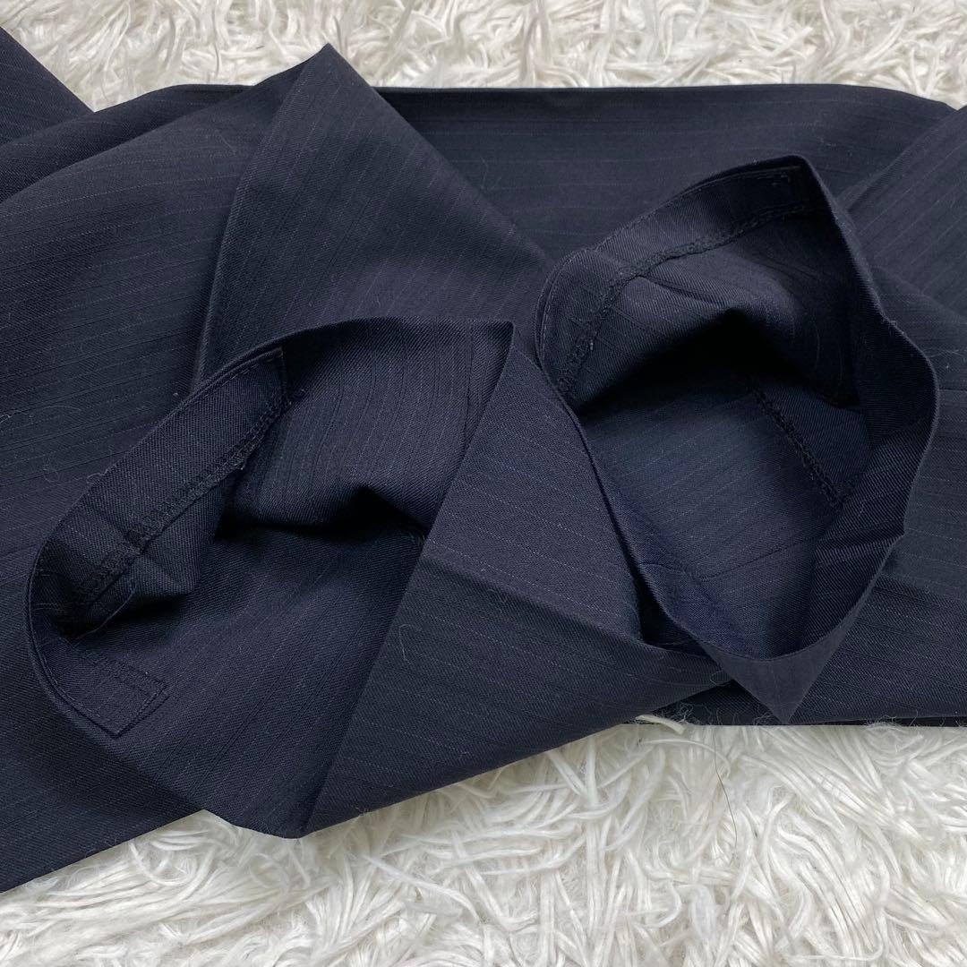美品✨大きいサイズ ザスーツカンパニー 3ピース セットアップスーツ 紺　XL