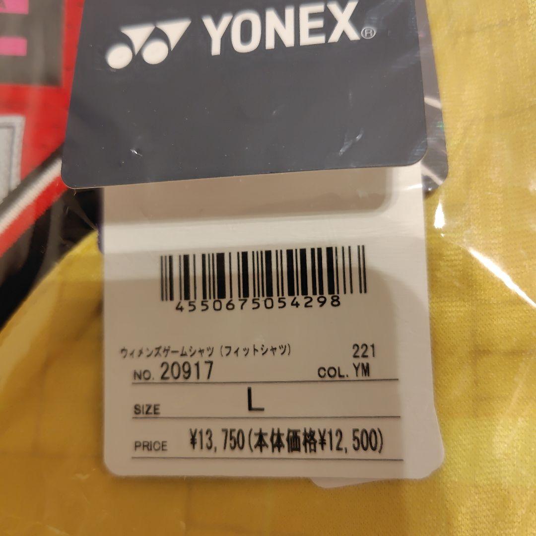 新品タグ付き♦YONEXバドミントン♦ゲームシャツ レディース♦日本代表モデル
