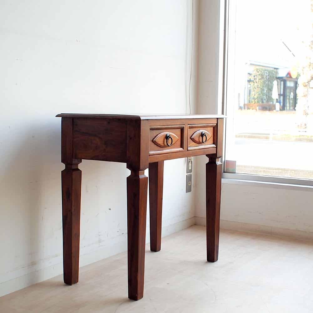 無垢材 デスク 机 80cm ZR24317