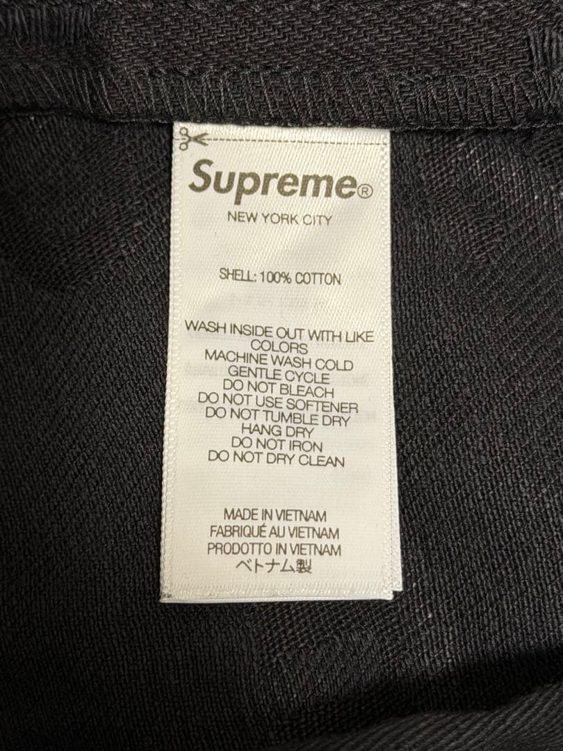 パンツ Supreme Jacquard Logos Double Knee Denim