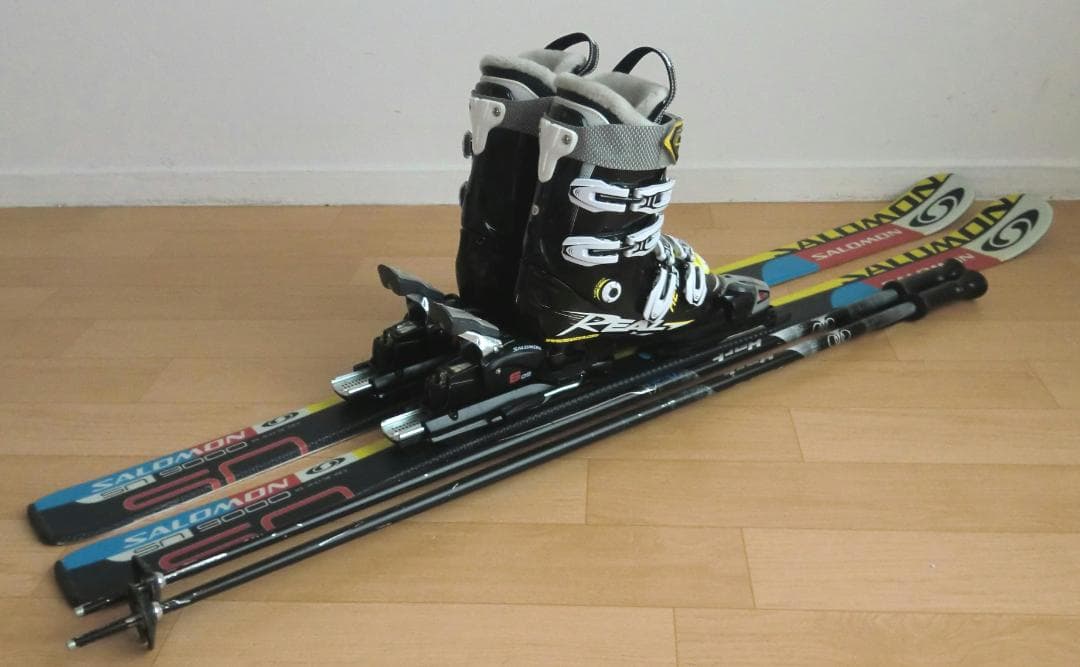 ■■11月限定■送料無料■サロモン＋REXXAM■スキーセット■140/24■■