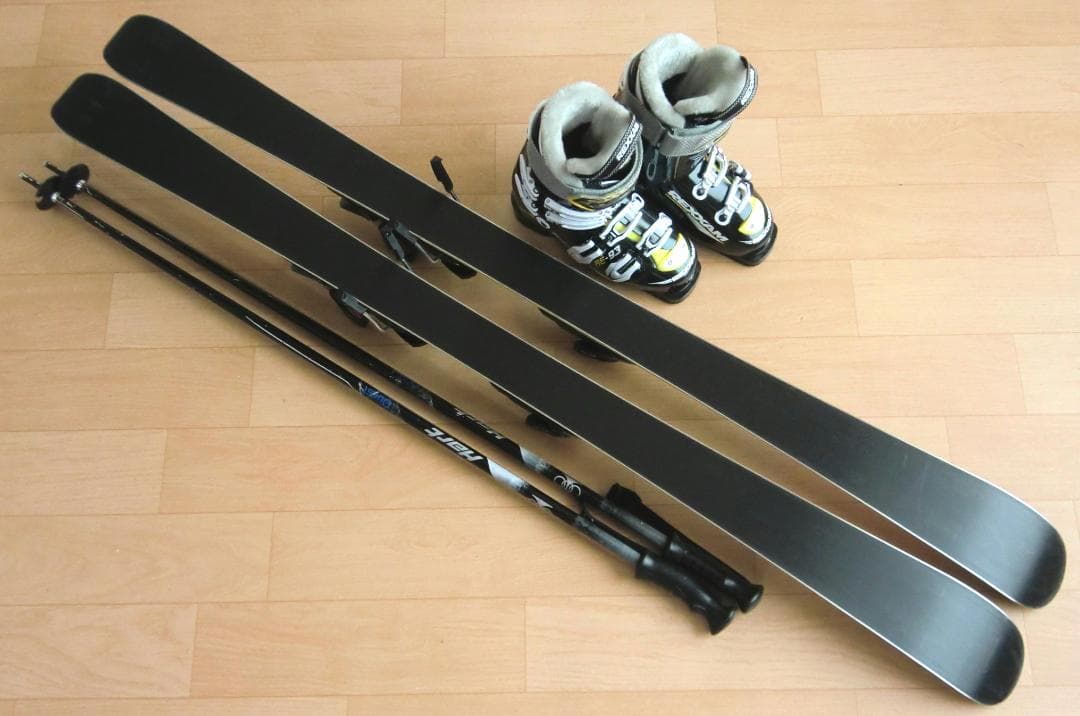 ■■11月限定■送料無料■サロモン＋REXXAM■スキーセット■140/24■■