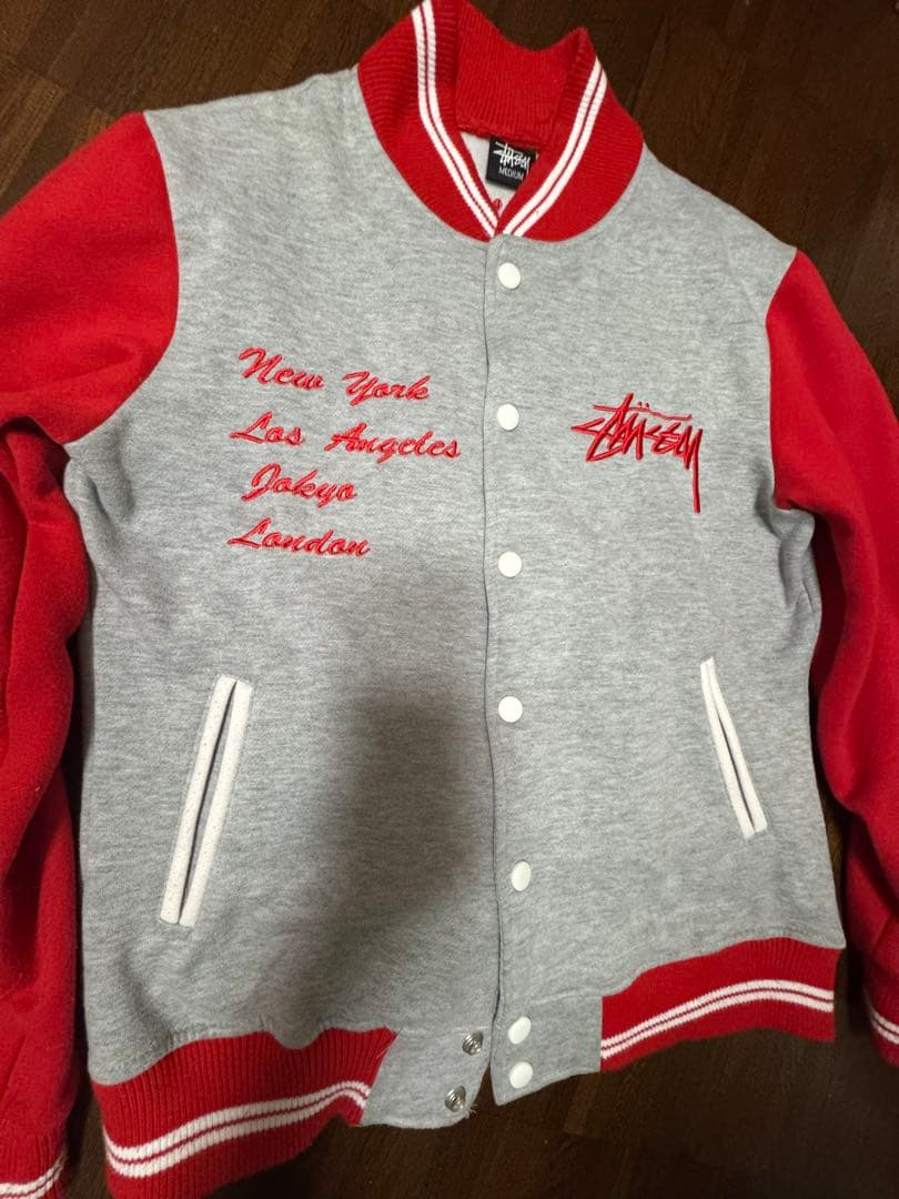 00s STUSSY スタジャン　ジャケット