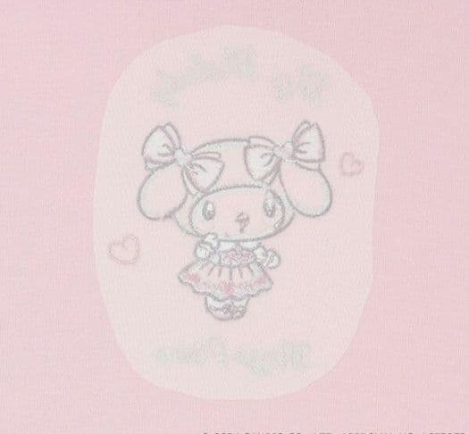 ＊naano＊♪メゾピアノ【おめかしマイメロディ】裾プリーツ パーカワンピ