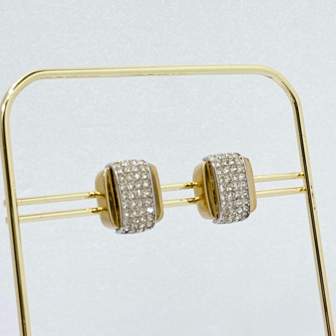 GIVENCHY ヴィンテージ パヴェストーン　 ネックレス　イヤリング　セット