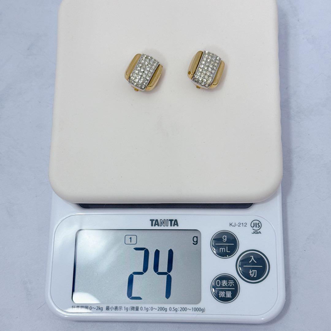 GIVENCHY ヴィンテージ パヴェストーン　 ネックレス　イヤリング　セット