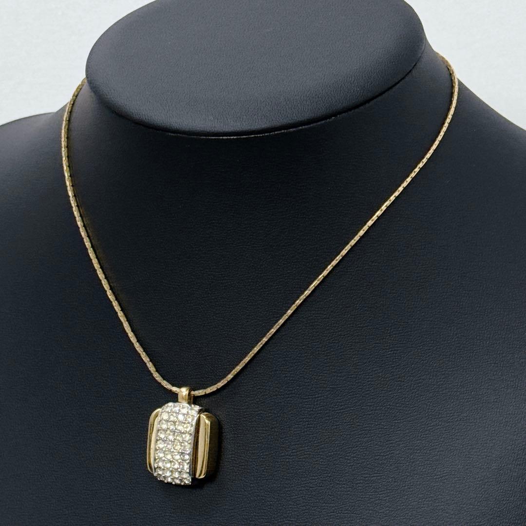 GIVENCHY ヴィンテージ パヴェストーン　 ネックレス　イヤリング　セット