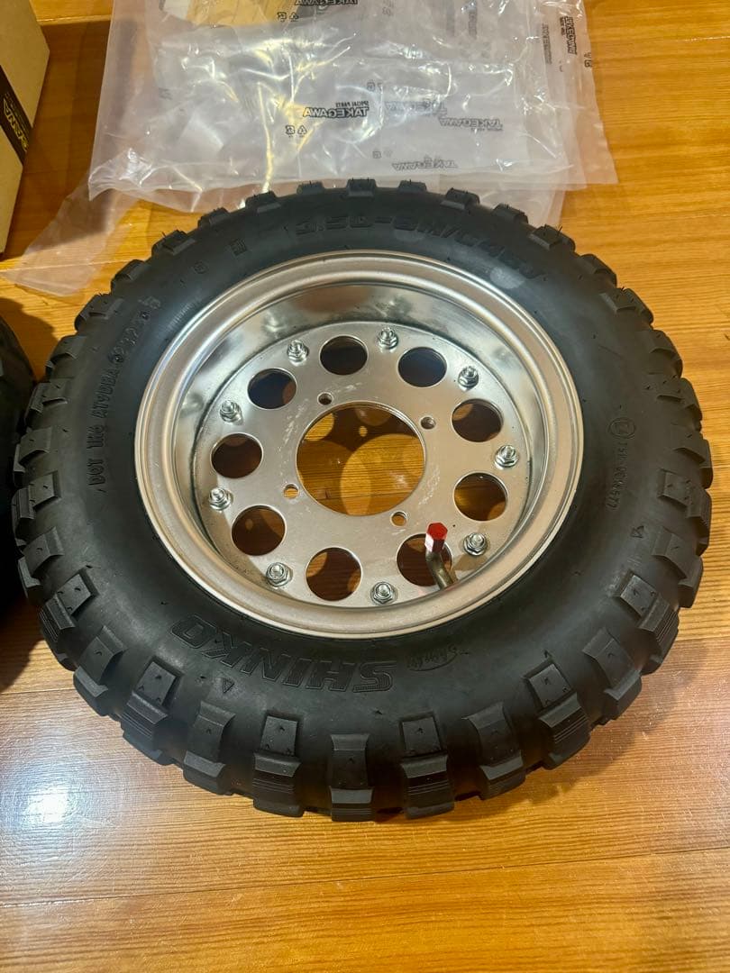 はっちゃん様限定価格【希少美品当時物】SP武川 8インチアルミホイール2個セット