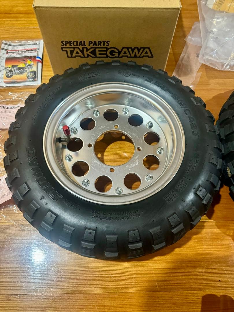 はっちゃん様限定価格【希少美品当時物】SP武川 8インチアルミホイール2個セット