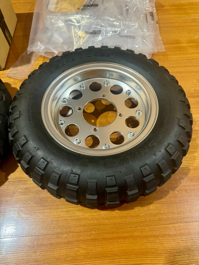 はっちゃん様限定価格【希少美品当時物】SP武川 8インチアルミホイール2個セット