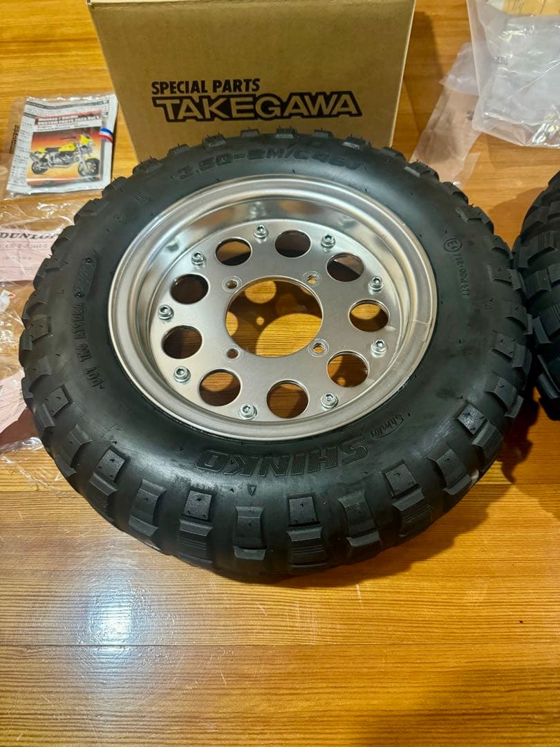 はっちゃん様限定価格【希少美品当時物】SP武川 8インチアルミホイール2個セット